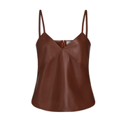 Brick Leather Campbell Cami