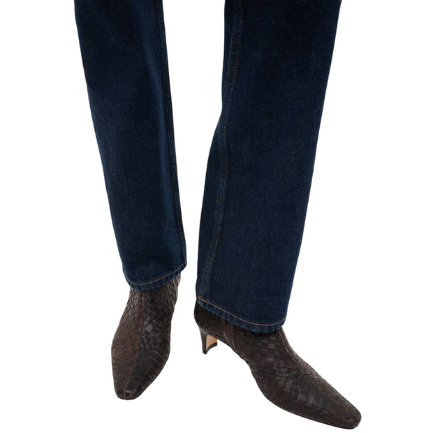 Woven Espresso Wally Boot