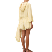 Coco Towelling Hooded Top