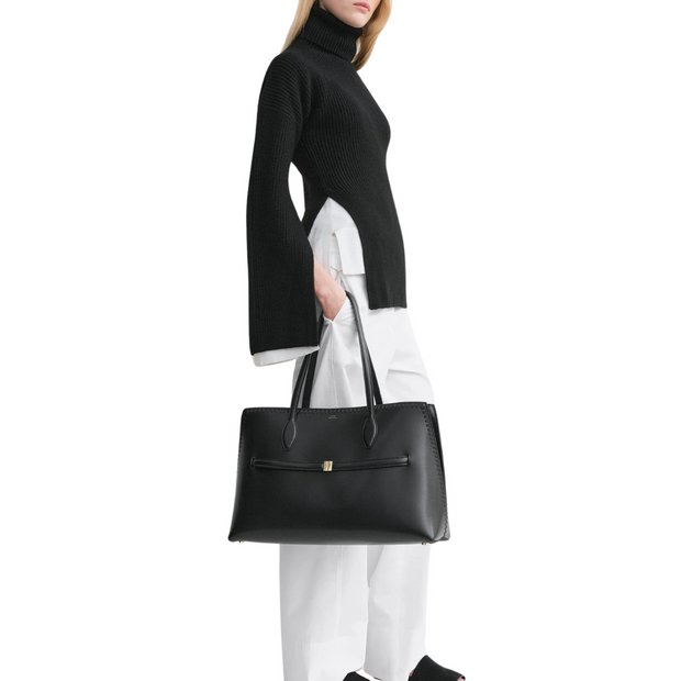 Leather Lounger Tote