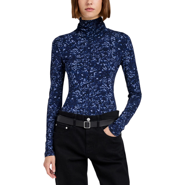 Cheetah Jersey Audrey Top