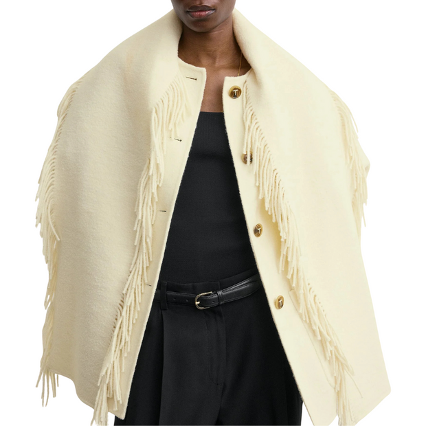 Fringe Scarf Jacket