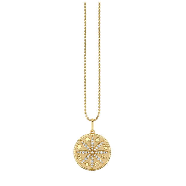 Sand Dollar Coin Necklace