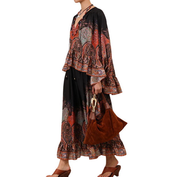 Rhiannon Ruffle Maxi Skirt