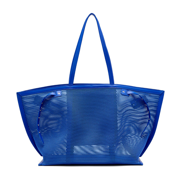 Cobalt Days Mesh Tote