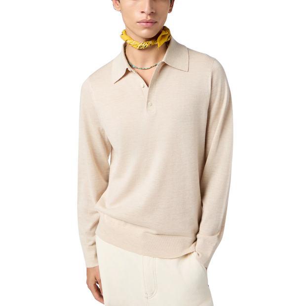 OATMEAL AIRY POLO - Men