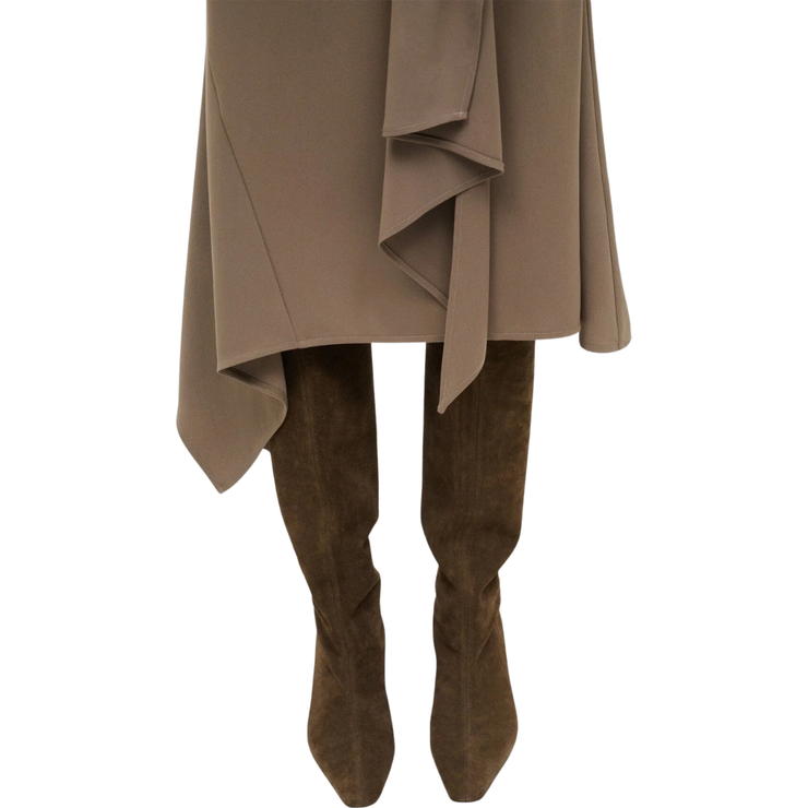 Suede Wally Boot in Truffle