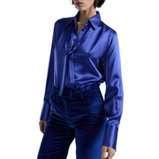 Silk Button Down