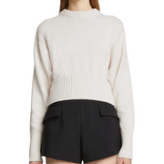 Textured Cotton Sweater