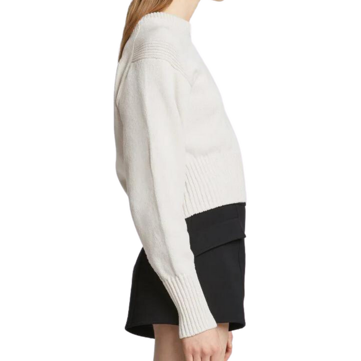 Textured Cotton Sweater