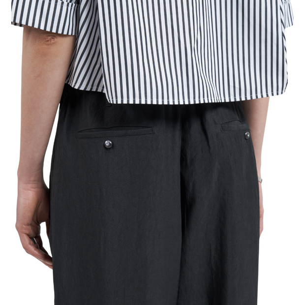 Stripe Oversized Short Sleeve Top