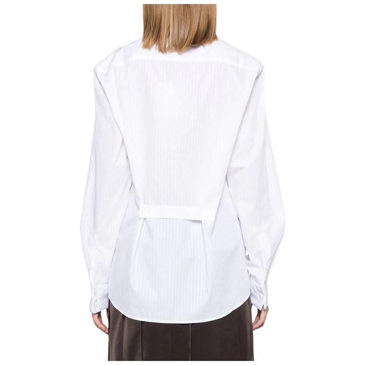 Pintuck Bib Shirt