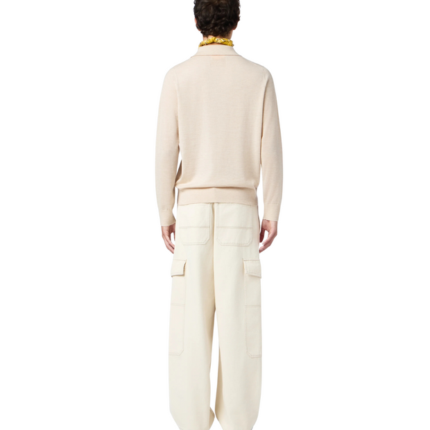 OATMEAL AIRY POLO - Men