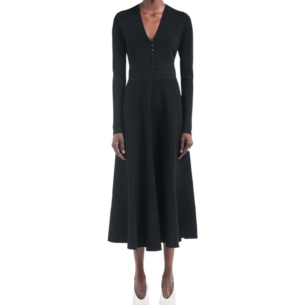 Button Front Dress