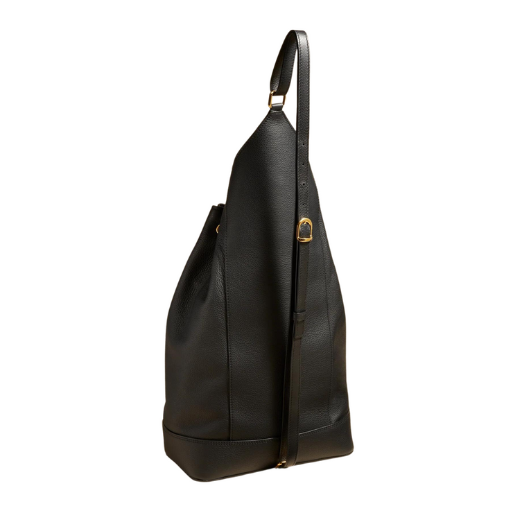 Greta medium 2025 pebbled leather satchel