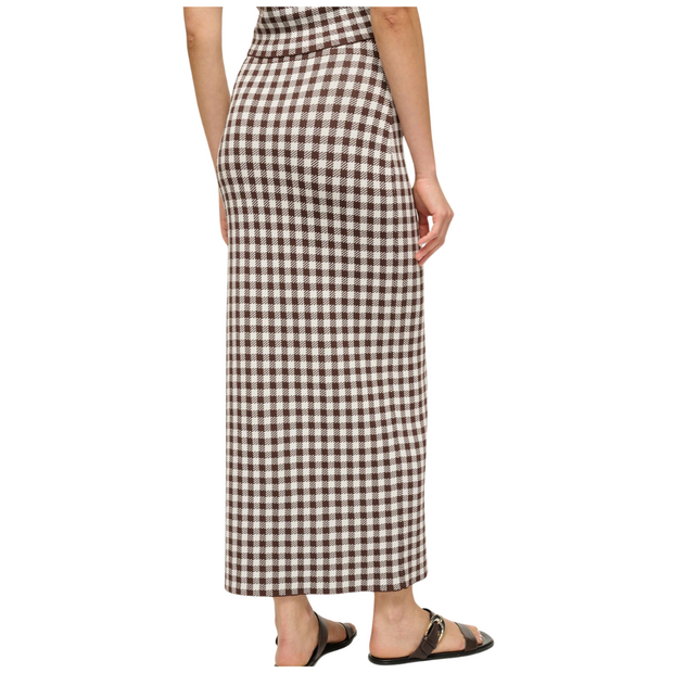 Karina Skirt - Chocolate Gingham