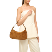 Tan Pine Shoulder Bag