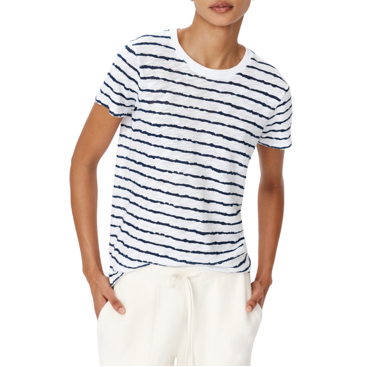 Midnight Stripe Schoolboy Tee