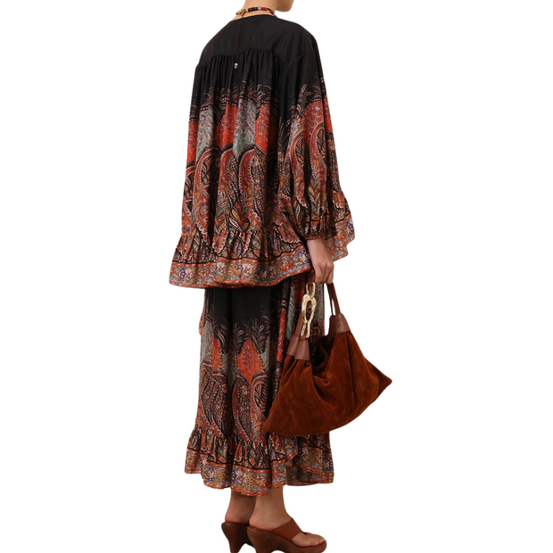 Rhiannon Ruffle Maxi Skirt
