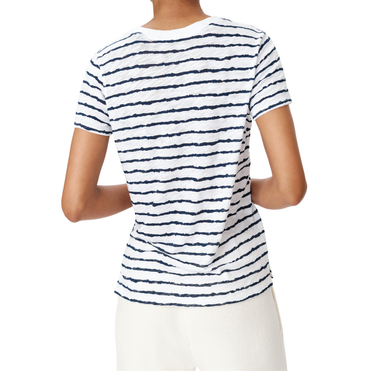 Midnight Stripe Schoolboy Tee