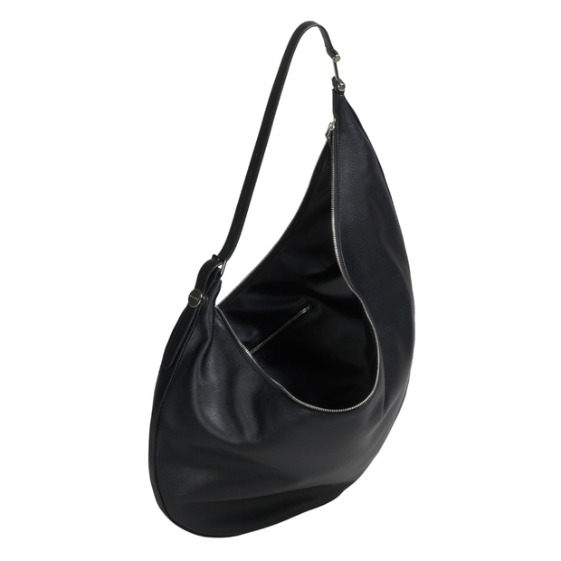 Black Medium Hobo Bag