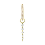 Large Sari Dagger Charm - SINGLE