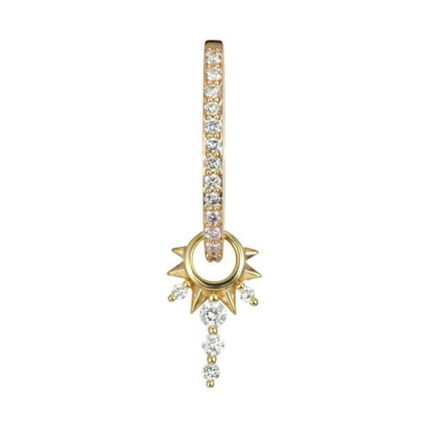 Small Diamond Love Explosion Charm - SINGLE