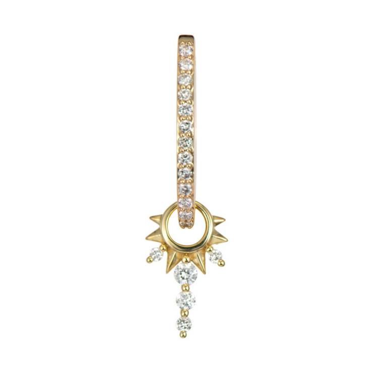 Small Diamond Love Explosion Charm - SINGLE