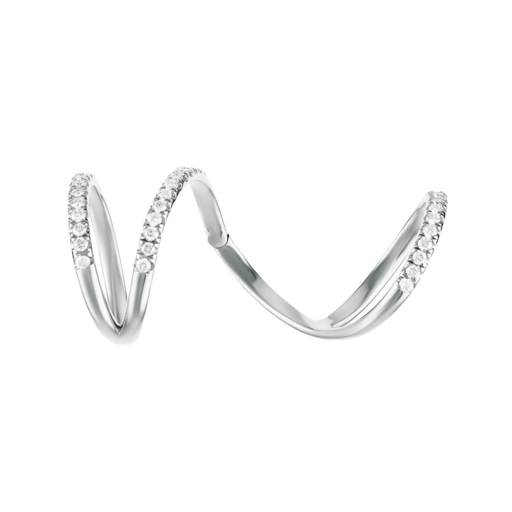 Arabesque Ring - White Gold