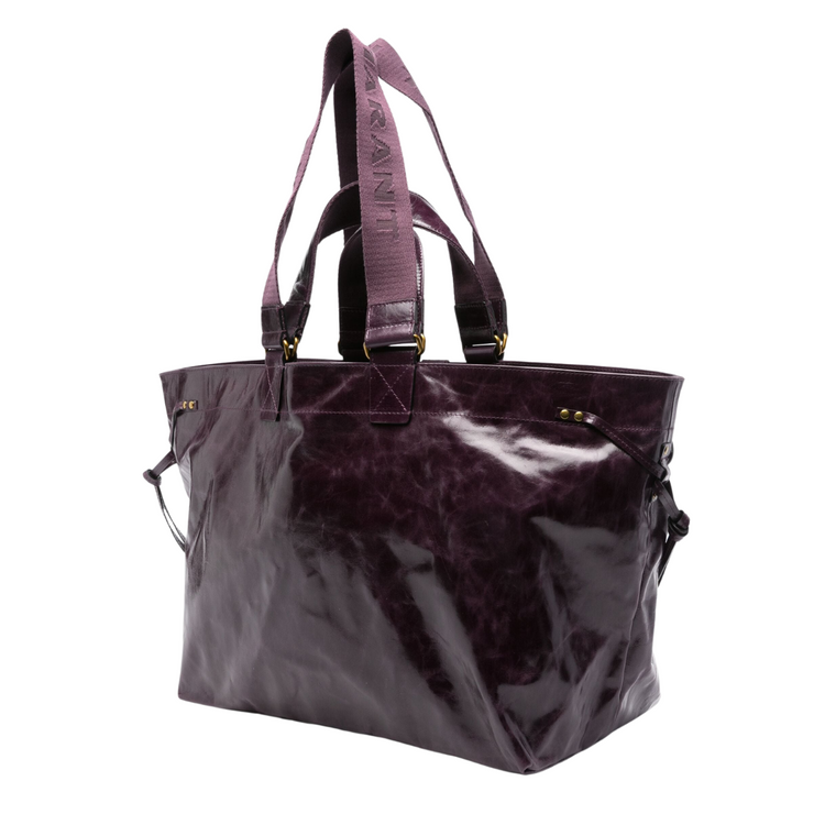 Dark Plum Wardy Tote