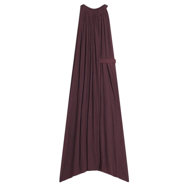 Sleeveless Draped Short Dress