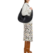 Black Medium Hobo Bag
