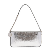 Frayme Baguette Metallic Shoulder Bag