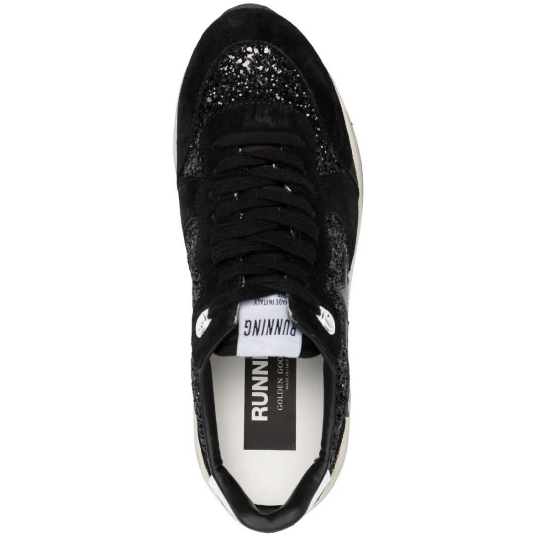 Golden ★25SS 超新作★Running Sole Panel Sneakers Black Golden Goose Running Sole Panelled Sneakers | Black