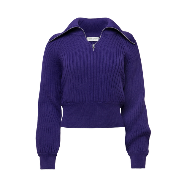 Purple Chester Sweater