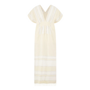 Gasira Caftan in Bebre Cream