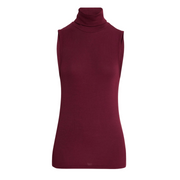 Merlot Rib Sleeveless TN