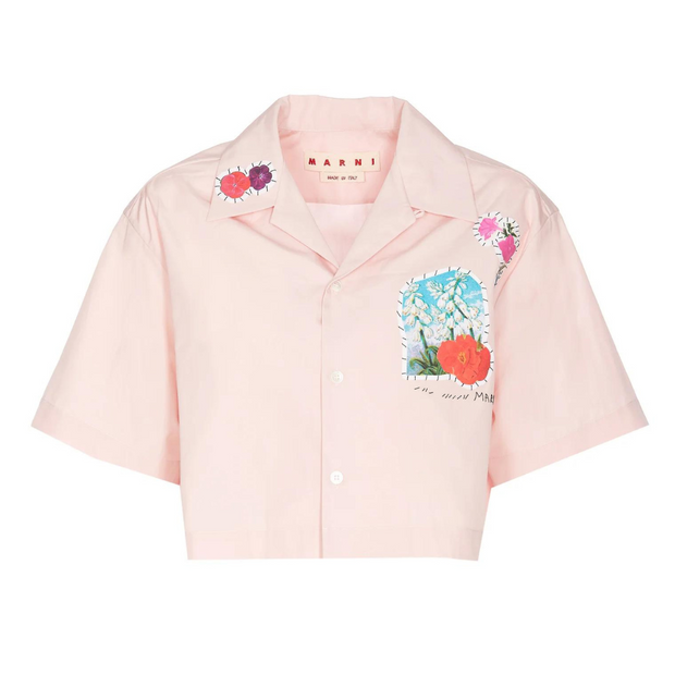 Embroidery Bowling Shirt