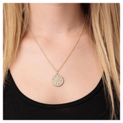 Sand Dollar Coin Necklace