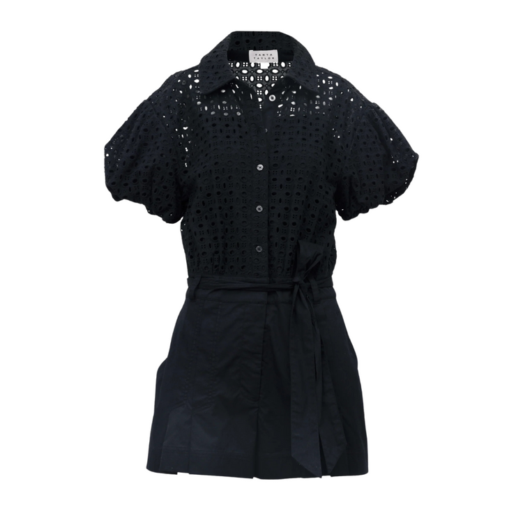 Black Estrella Romper