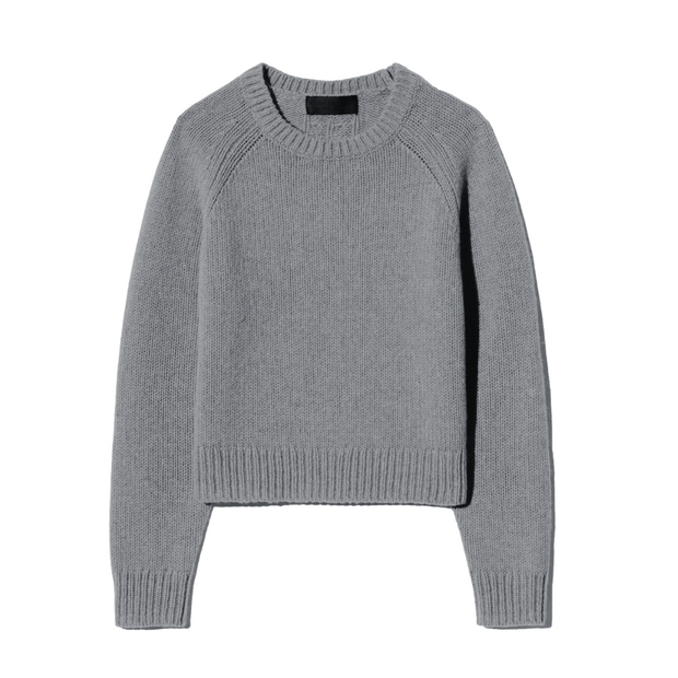 Charcoal Laurel Sweater