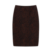 Jacquard Snake Skirt