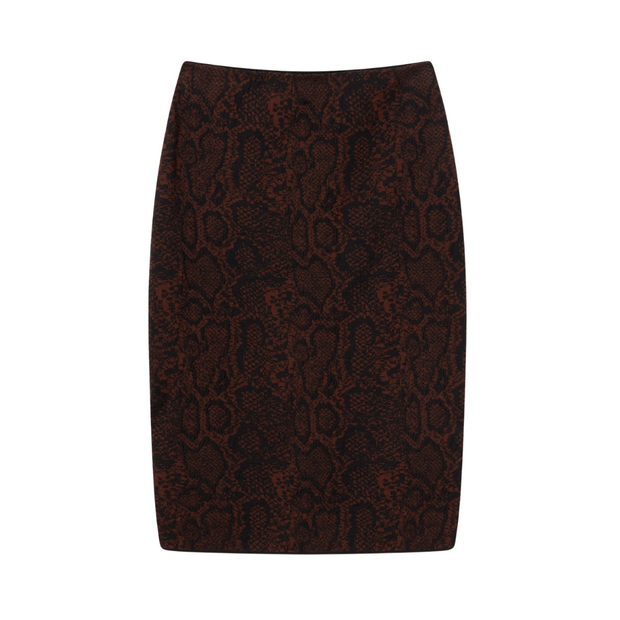 Jacquard Snake Skirt