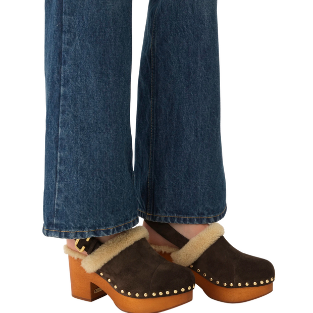 Jeanette Shearling Clog