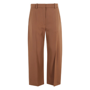 Cropped Wool Pant