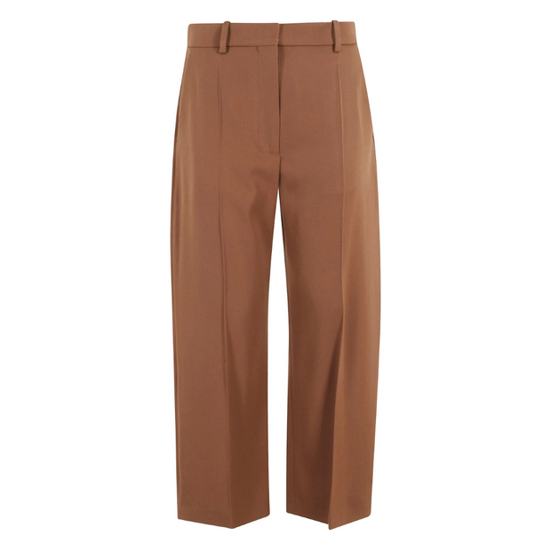 Cropped Wool Pant