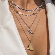 Marquise Fringe Choker Necklace