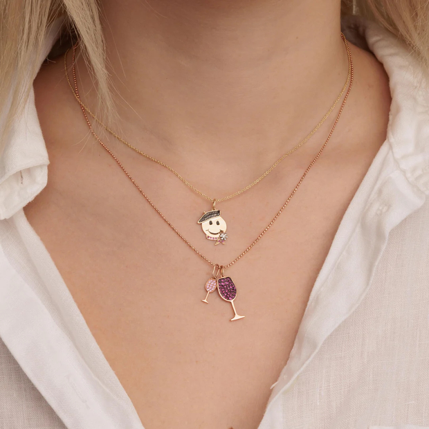 Red Wine Charm