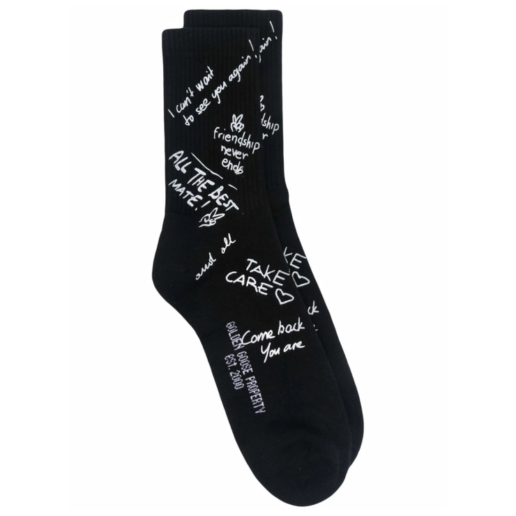 Graffiti Rib Sock