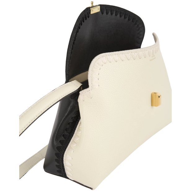 Black & Milk T-Lock Embroidered Clutch